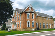 104 W MAIN ST, a Italianate house, built in Evansville, Wisconsin in 1884.