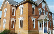 104 W MAIN ST, a Italianate house, built in Evansville, Wisconsin in 1884.