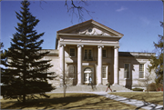303 ELM ST, a Neoclassical/Beaux Arts library, built in Ripon, Wisconsin in 1930.