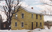 914 N BEQUETTE ST, a Side Gabled school-one to six room, built in Dodgeville, Wisconsin in 1853.