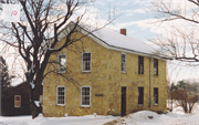 914 N BEQUETTE ST, a Side Gabled one to six room school, built in Dodgeville, Wisconsin in 1853.