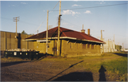 112 E 1ST ST, a Craftsman depot, built in Marshfield, Wisconsin in 1910.