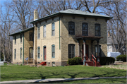 409 MULBERRY ST, a Italianate house, built in Lake Mills, Wisconsin in 1853.