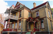 404 S 5TH ST, a Queen Anne house, built in Stoughton, Wisconsin in 1892.