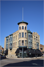 501-509 N MAIN ST, a Queen Anne retail building, built in Oshkosh, Wisconsin in 1895.