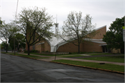 910 WILSON AVE, a Neo-Expressionism house of worship, built in Menomonie, Wisconsin in 1965.