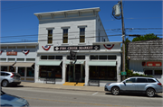 4164 MAIN ST, a Italianate grocery store/supermarket, built in Gibraltar, Wisconsin in 1891.
