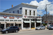 4164 MAIN ST, a Italianate grocery store/supermarket, built in Gibraltar, Wisconsin in 1891.