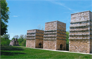 2020 S GREEN BAY RD, a NA (unknown or not a building) lime kiln, built in Grafton, Wisconsin in 1892.