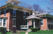 156 N ADAMS AVE, a Italianate house, built in Berlin, Wisconsin in 1858.