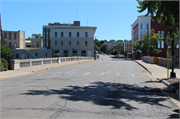 MILWAUKEE STREET OVER ROCK RIVER, a Neoclassical/Beaux Arts bridge, built in Janesville, Wisconsin in 1913.