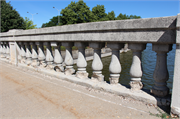 MILWAUKEE STREET OVER ROCK RIVER, a Neoclassical/Beaux Arts bridge, built in Janesville, Wisconsin in 1913.