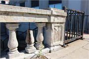 MILWAUKEE STREET OVER ROCK RIVER, a Neoclassical/Beaux Arts concrete bridge, built in Janesville, Wisconsin in 1913.