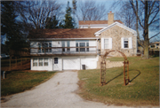 N7297 STATE HIGHWAY 120, a Greek Revival house, built in Spring Prairie, Wisconsin in 1851.