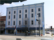 305-307-309 STATE ST, a Commercial Vernacular opera house/concert hall, built in Beloit, Wisconsin in 1856.