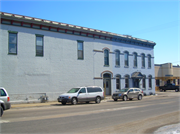 1 E MAIN ST, a Commercial Vernacular retail building, built in Evansville, Wisconsin in 1866.