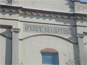 309 DEWITT ST, a Neoclassical/Beaux Arts small office building, built in Portage, Wisconsin in 1909.