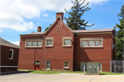525 MAIN ST, a English Revival Styles library, built in Darlington, Wisconsin in 1905.