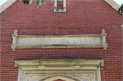 525 MAIN ST, a English Revival Styles library, built in Darlington, Wisconsin in 1905.