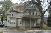 143 WISCONSIN AVE, a Queen Anne house, built in Denmark, Wisconsin in 1895.