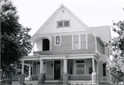 403 BRAZEAU AVE, a Queen Anne house, built in Oconto, Wisconsin in 1899.