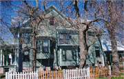 421 MAIN ST, a Queen Anne house, built in Wrightstown, Wisconsin in 1913.