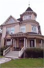 823 E MILWAUKEE ST, a Queen Anne house, built in Janesville, Wisconsin in 1890.