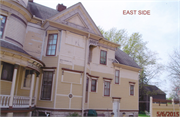 823 E MILWAUKEE ST, a Queen Anne house, built in Janesville, Wisconsin in 1890.