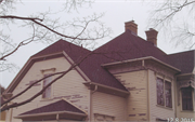 823 E MILWAUKEE ST, a Queen Anne house, built in Janesville, Wisconsin in 1890.