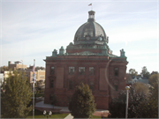 126 W MAPLE ST, a Neoclassical/Beaux Arts courthouse, built in Lancaster, Wisconsin in 1902.