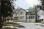 N1351 U.S. HIGHWAY 12, a Gabled Ell house, built in Koshkonong, Wisconsin in 1900.
