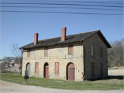 13 COMMERCE ST, a Side Gabled depot, built in Mineral Point, Wisconsin in 1856.