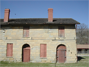 13 COMMERCE ST, a Side Gabled depot, built in Mineral Point, Wisconsin in 1856.