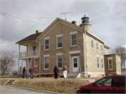 Kenosha Light Station, a Building.