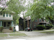 1139 RUTLEDGE ST, a Greek Revival house, built in Madison, Wisconsin in 1856.