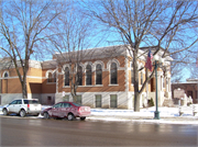 126 W MAIN ST, a Neoclassical/Beaux Arts library, built in Sparta, Wisconsin in 1902.