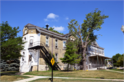 5000 W NATIONAL AVE, a Italianate hospital, built in Milwaukee, Wisconsin in 1879.