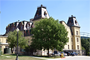 5000 W NATIONAL AVE, a Second Empire live-in care facility/sanitarium, built in Milwaukee, Wisconsin in 1869.