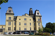 5000 W NATIONAL AVE, a Second Empire live-in care facility/sanitarium, built in Milwaukee, Wisconsin in 1869.