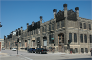 1100 N 10TH ST, a German Renaissance Revival brewery, built in Milwaukee, Wisconsin in 1889.