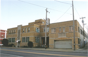 1617-1633 E NORTH AVE, a Art/Streamline Moderne dairy processing facility, built in Milwaukee, Wisconsin in 1946.