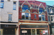 912 CLINTON ST, a Queen Anne funeral parlor, built in Waukesha, Wisconsin in 1893.