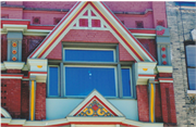 912 CLINTON ST, a Queen Anne funeral home, built in Waukesha, Wisconsin in 1893.