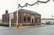 212 W MINER AVE, a Colonial Revival/Georgian Revival post office, built in Ladysmith, Wisconsin in 1935.