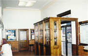 212 W MINER AVE, a Colonial Revival/Georgian Revival post office, built in Ladysmith, Wisconsin in 1935.