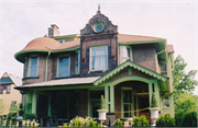 3119 W WELLS ST, a German Renaissance Revival house, built in Milwaukee, Wisconsin in 1899.