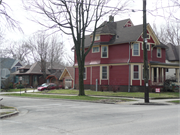 1151 E JOHNSON ST, a Queen Anne house, built in Madison, Wisconsin in 1885.