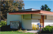 E5116 US HIGHWAY 14, a Usonian lodging-hotel, built in Spring Green, Wisconsin in 1952.