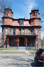 1416 MAIN ST, a Second Empire house, built in Stevens Point, Wisconsin in 1886.