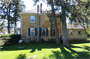 1227 STATE HIGHWAY 69, a Two Story Cube house, built in Montrose, Wisconsin in 1867.